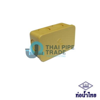 กล่องพักสายเหลี่ยม 4x2